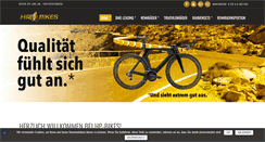 Desktop Screenshot of hp-bikes.de