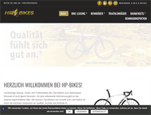 Tablet Screenshot of hp-bikes.de